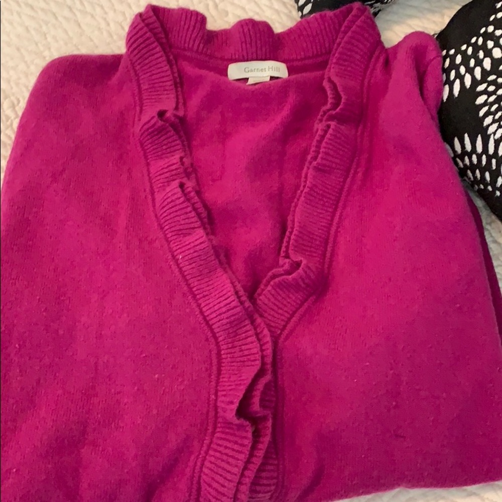 Garnet Hill Cashmere Sweater